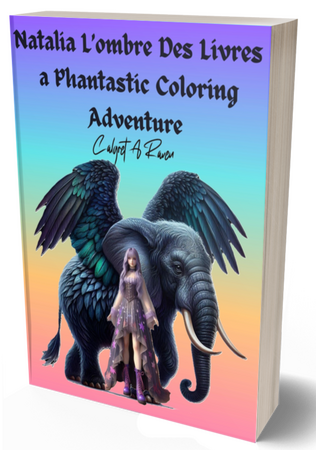 Natalia L'ombre Des Livres a Phantastic Coloring Adventure